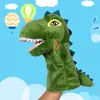 Marionetas de mano animales juegos de manos para calmar muñeca actuación león puede abrir la boca muñeco animal utilería para conferencias de jardín de infantes