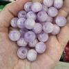 Cuentas de resina doradas de 12 mm con agujero grande, cuentas sueltas de resina de nube, imitación ojo de gato, accesorios de cuentas hechos a mano DIY al por mayor