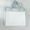 Pasta Porta-Folhas Transparente A4 com 13 Camadas, Grande Capacidade, Impermeável, Bolsa Sanfonada de PVC, Saco para Armazenamento de Provas de Estudantes