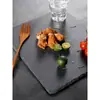 Nuevo tablero de fondo de pizarra negra para fotografía de alimentos, accesorios decorativos para postres, filetes, platos de cena y manteles individuales