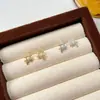 Nuevos Pendientes de Botón para Mujer con Incrustaciones de Diamante, Pequeños y Exquisitos Clavos para Hélice de Oreja con Rosca, No Necesitan Quitarse los Piercings para Dormir