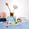 Frasco de aromaterapia cilíndrico 100ml Frasco de óleo essencial de perfume de alta qualidade 50ml Carro doméstico Ornamentos de frasco de aromaterapia sem fogo Boca de seda