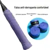 Acessórios de Alça de Raquete de Tênis Badminton Fita de Enrolar Mangote Espessada Absorvente de Suor Antiderrapante Amortecedora Resistente ao Desgaste de Nível Profissional