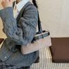 Bolso de mano bajo el brazo de estilo coreano de alta gama con textura, ideal para mujeres (modelo 2025). Bolso de mano informal, sencillo y versátil, perfecto para ir al trabajo.