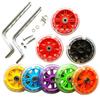 Accesorios de rueda flash para coche de bebé 12 pulgadas - 20 pulgadas rueda auxiliar rueda de equilibrio rueda auxiliar rueda auxiliar flash silencioso niños montando