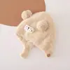 Gorro de Punto para Bebé para Salir, Gorro de Punto Lindo y Adorable, Gorro de Lana Infantil Versátil con Punta, Gorro Cálido para Bebé que Protege los Oídos