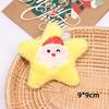 Novo broche de Natal pingente diy Papai Noel alce algodão pelúcia boneca acessórios roupas sapatos e chapéus acessórios