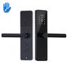 Fechadura inteligente para porta de quarto, sala, apartamento, hotel, com senha, cartão, impressão digital, para uso interno, transfronteiriço, grafite, Novo