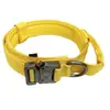Collares y Correas Tácticas para Perros Transfronterizos Cuidadosamente Seleccionados para Perros Grandes, Correas de Nylon para Perros de Entrenamiento al Aire Libre, Collares para Mascotas