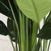 Planta Artificial de Plátano Viajero en Maceta, Planta Verde Grande de Pie para Decoración de Sala de Estar, Árbol Falso para Habitaciones Modelo de Hotel y Alojamiento, Planta Biomiética