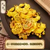 Nuevo Colgante de Collar para Bolso con Candado de Loto Chapado en Oro Cobre Cadena de Lana Colgante Piscis Pez Koi Cuenta Campana Almohadilla de Pez Candado