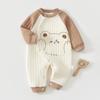 Macacão de Bebê Quente Primavera e Outono Acolchoado Roupas de Inverno Roupas para Recém-Nascidos Roupas de Outono Roupas Espessadas para Outono e Inverno