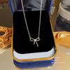 Collar de Acero de Titanio con Corazón de Amor de Moda que No se Desvanece para Mujer Diseño de Joyería Nicho de Verano Colgante Cadena Clavicular de Alta Gama Venta al por Mayor