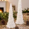 Novos Produtos Transfronteiriços, Decorações de Natal Estilo Ins, Festa de Feriado LED Mini Árvore de Natal de Mesa Enfeites de Luz Noturna