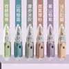 Fita corretiva tipo pressão com refil substituível Cor Morandi fita corretiva estilo ins japonês caneta tipo corretivo de alto valor de cor