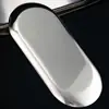Prato Oval de Aço Inoxidável Estilo Nórdico Bandeja de Toalhas Prato de Comida Estilo Coreano Bandeja de Armazenamento Prato de Sobremesa Confeitaria Prato Plano Dourado