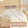 Cabides Domésticos Sem Marca Cabides Antiderrapantes Cabides para Roupas de Adulto Cabides Revestidos de Plástico Aço Inoxidável Modelo Extra Espesso Cabides Espessos Atacado