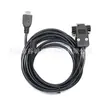 Cabo Adaptador Db9 Fêmea para Dc5525 + HDMI Macho Cabo de Porta Serial Rs232 Db9 Furo Conversão Multifuncional
