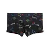 Calzoncillos Deportivos Elásticos Estampados de Tiro Bajo para Hombre de Modal Venta Caliente Transfronteriza Rusa En Stock Al Por Mayor