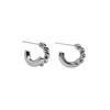 Pendientes de Aro para Mujer, Diseño Exquisito de Nicho, Pendientes Geométricos para el Trabajo, Accesorios de Línea de Moda Personalizados, Nuevo al por Mayor