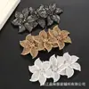 Parches de Flor con Pedrería Estilo Coreano, Hebillas para Zapatos, Flores para Zapatos, Accesorios Decorativos DIY, Accesorios de Joyería con Forma de Flor de Pedrería Tridimensional