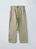 Ropa para Hombre Apo Pantalones Casuales de Trabajo de Algodón Puro para Hombre Transfronterizos, Temporada de Primavera, Sensación de Alta Gama, Pierna Recta Holgada, Pantalones Largos Versátiles de Cintura Alta.
