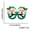 2027 Óculos de Natal Digitais Decoração de Natal Adereços para Fotos Fantasia Infantil Chapéu Galhos Armação de Óculos Desenho Animado