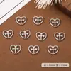 Remaches para Uñas Estilo Japonés de Estrella y Luna de Venta Caliente Transfronterizos, Decoraciones Metálicas Huecas Mixtas de Estrella y Luna, Accesorios DIY