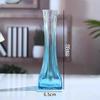 Vaso de Vidro Fresco de Luxo Leve Criativo Simples Vaso de Flores Hidropônicas Decoração de Mesa para Casa Enfeites de Flores Secas