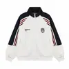 Chaqueta deportiva casual para hombre estilo Hong Kong con manga raglán, cárdigan de punto abierto para otoño, chaqueta juvenil estilo americano con cuello alto, estilo para hombre