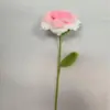 Ramo de Ganchillo con Rosas Puntiagudas Tejidas Hecho a Mano Regalo del Día de San Valentín Chino Flor Artificial de Ganchillo Flor de Lana