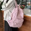 Mochila Linda con Estampado de Oso 2025 Nueva Mochila Escolar para Estudiante Universitaria Femenina Gran Capacidad Mochila para Viajes Cortos