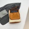 Bolso de Hombro Bajo para Mujer Bolso de Mujer 2025 Nueva Llegada Bolso Peludo Portátil Gran Capacidad Estilista Casual Bolso Cruzado de un Solo Hombro Simple