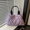 Bolsas Femininas 2024 Bolsas Novas Moda Grande Capacidade Diamante Tote Bolsa de Mão Ombro Balde Bolsa Deslocamento Casual