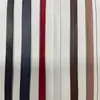 Tira de borda em couro PU tira de pressão de couro cordão de couro fita trançada cordão plano composto de couro têxtil de borda dobrada e acessórios para vestuário