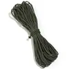 Cor Sólida Poliéster Fio Central Paracord DIY Trançado Pingente Roupas miu Corda Acessórios Feitos à Mão Corda de Chapéu Material Corda Fio de Corda