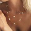 Collar de Perlas Naturales de Agua Dulce Elegante Retro Azúcar Cadena Clavícula Mujer Europeo Americano Transfronterizo Lujo Ligero Collar Outlet de Fábrica