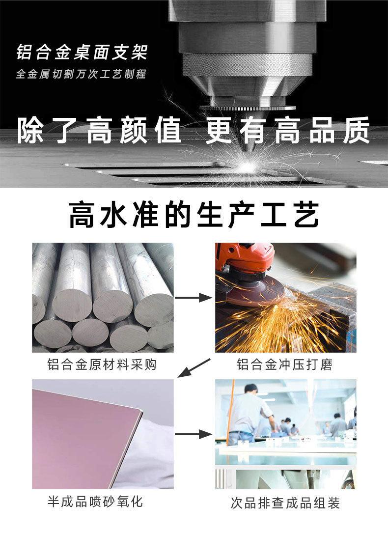 铝合金单卡槽收纳支架