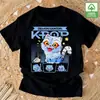 Camiseta Transfronteriza Kpop Cazador de Demonios, nueva camiseta de verano transpirable con estampado de tigre de alta definición, unisex casual de cuello redondo