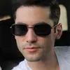 Gafas de Sol Plegables Polarizadas que Cambian de Color, Protección Solar, Protección UV, Gafas de Sol para Conducir, Montura Cuadrada de Moda, Visera Solar Tendencia