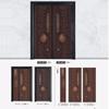 Puerta de Arte de Aluminio, Puerta Antirrobo, Puerta de Aluminio Fundido, Puerta de Villa, Puerta de Entrada, Puerta Antirrobo, Puerta de Acero Inoxidable de Doble Hoja, Puerta de Correspondencia