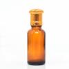 Suministro puntual cuentas de vidrio cuentas de acero frascos de aceite esencial frascos goteros a prueba de luz para velas de té frascos de esencia frascos de cosméticos