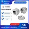 Bucha Sextavada com Furo Passante de Aço Inoxidável 45#/304 Bloco de Conexão de Posicionamento de Ferragens Mecânicas Bucha Fundição de Precisão Peças Fundidas