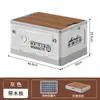 Caja de Almacenamiento para Camping al Aire Libre Baúl Caja de Almacenamiento para Coche Organizador Gran Capacidad Portátil Plástico Picnic Caja Plegable