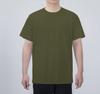 Camiseta Talla USA Logo Personalizado Transfronteriza 180g Algodón Puro Cuello Redondo Manga Corta Camisa Cultural Hecha a Medida Camiseta para Hombre Talla Grande