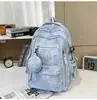 Mochila Escolar de Estilo Casual para Estudiantes de Secundaria Femeninas, Ligera y Versátil, Mochila de Gran Capacidad para Estudiantes de Preparatoria, Nuevo Estilo de Aspecto Elegante