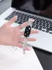 A Nova Série de Cores Starlight é Adequada para Pulseiras do Relógio Xiaomi Mi Band 8/9, Pulseiras de Relógio Inteligente com NFC de Aço Inoxidável Metálico