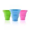 Vaso de Agua Plegable Grado Alimenticio 170ml Silicona Vaso de Agua Plegable Portátil para Exterior Retráctil Viaje Vaso Plegable
