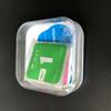 Caja de película de vidrio templado para reloj, caja de plástico transparente, embalaje de película templada para lente, caja de PS transparente, caja de plástico vacía