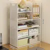 Estante de Almacenamiento de Escritorio, Librero Sencillo para Escritorio, Organizador de Escritorio, Pequeño Gabinete de Almacenamiento para el Hogar, Portadocumentos de Oficina
